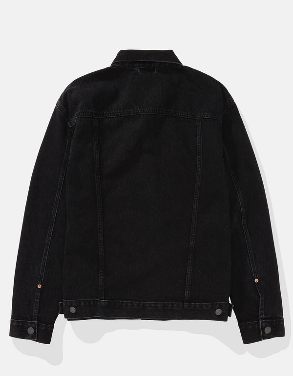 Casaca Denim de mezclilla para hombre. - Negro
