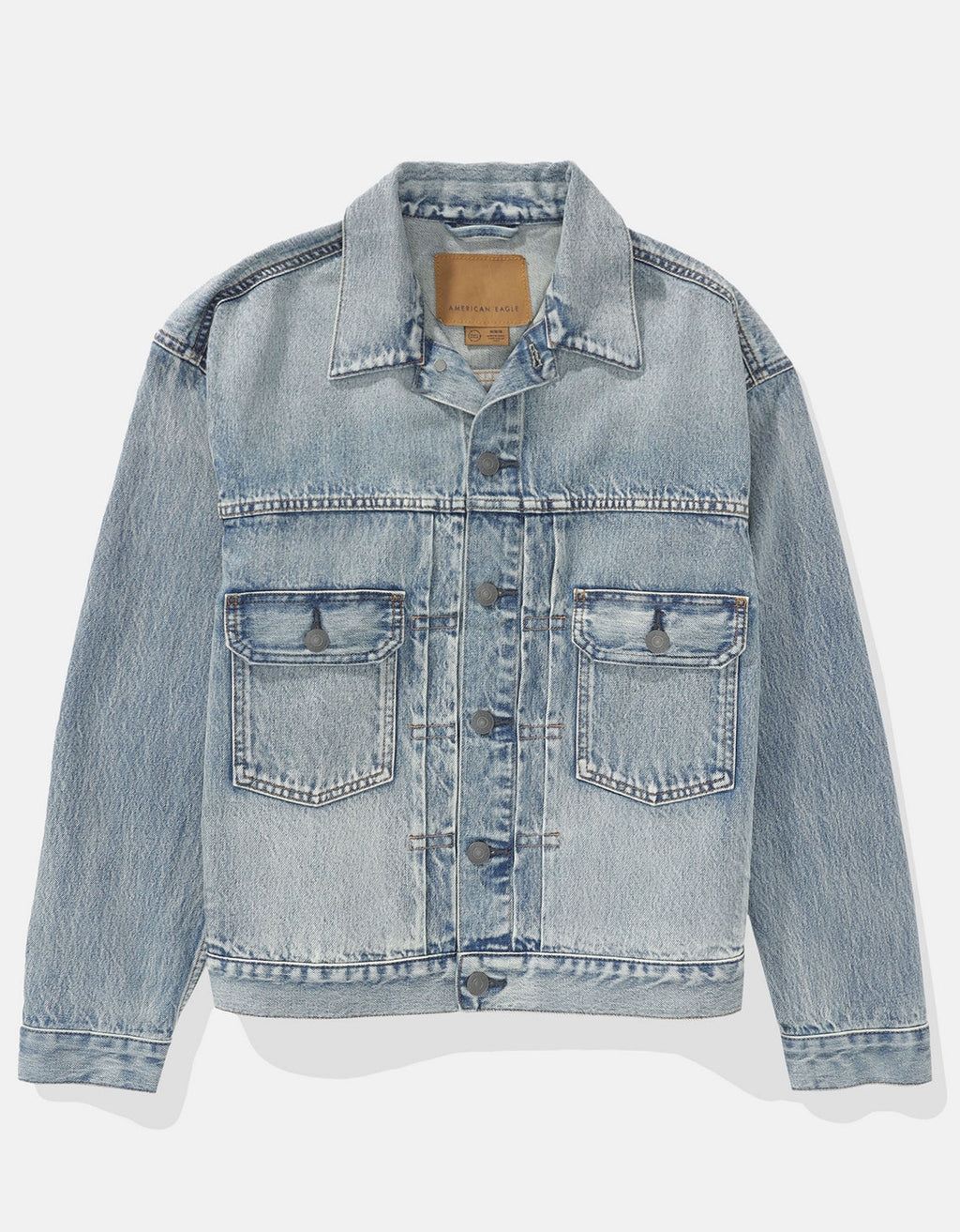 Casaca en Denim Trucker Ae - Generico 0106_1785_482_f