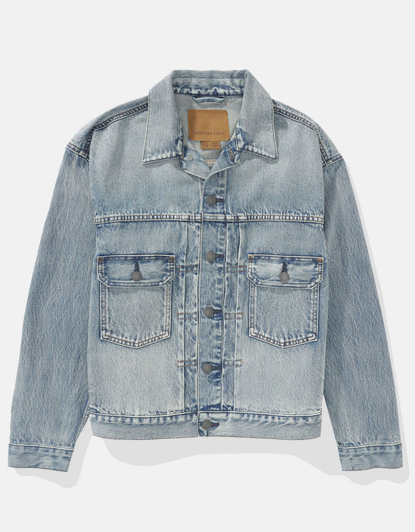 Casaca en Denim Trucker Ae - Generico