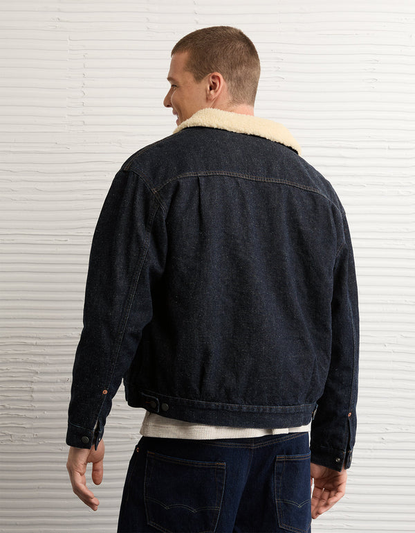 Chaqueta en Denim de Sherpa Ae - Generico