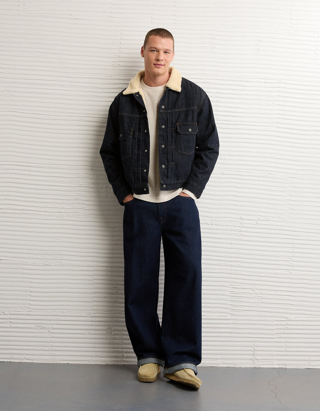 Chaqueta en Denim de Sherpa Ae - Generico 0106_1812_896_os