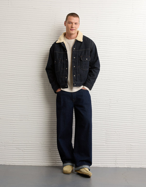 Chaqueta en Denim de Sherpa Ae - Generico