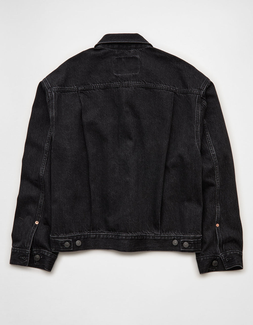 Chaqueta Trucker en Denim Ae - Negro 0106_1845_001_b