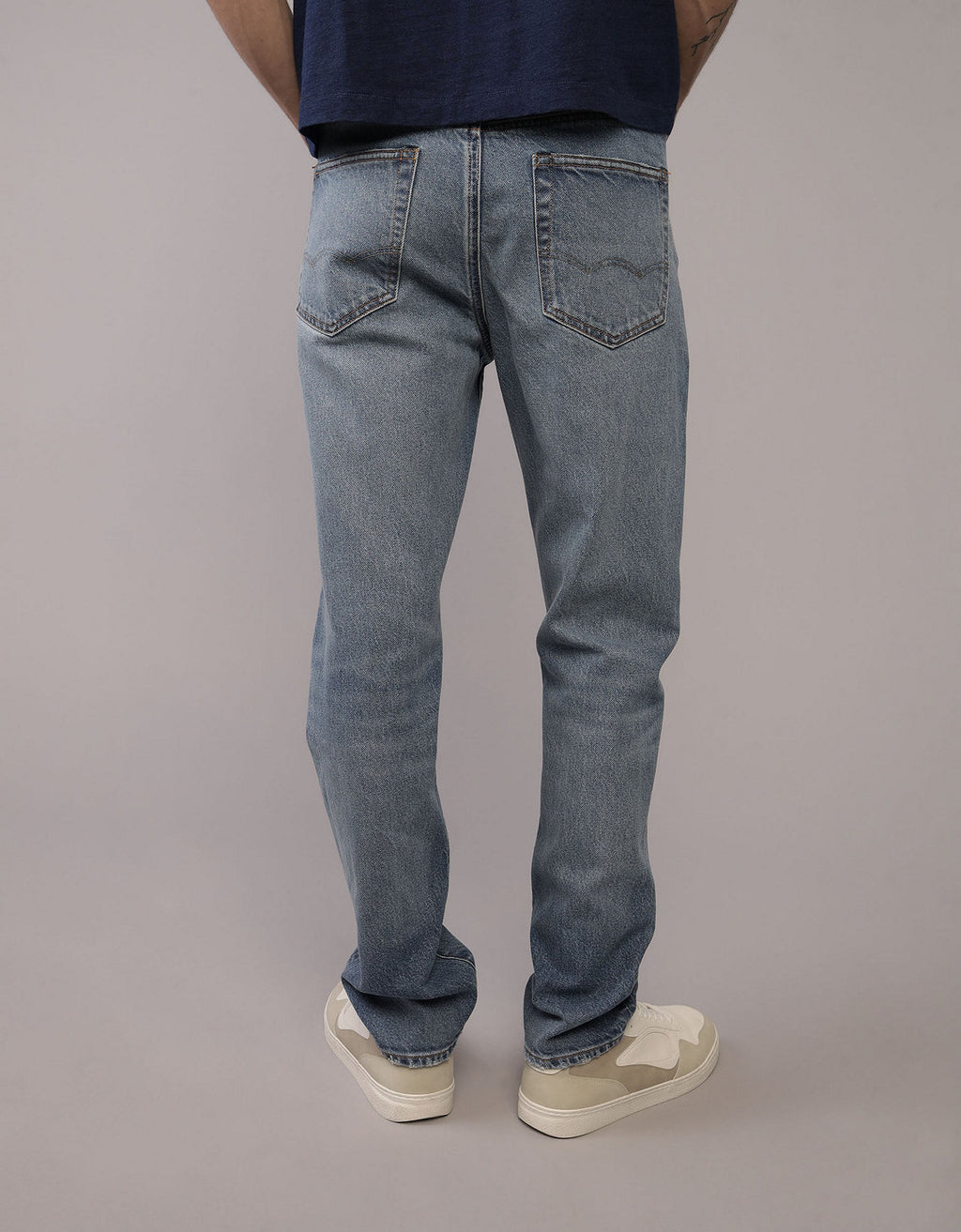 Jean Straight  Recto con Stretch Hombre AE - Generico 0111_6843_447_ob
