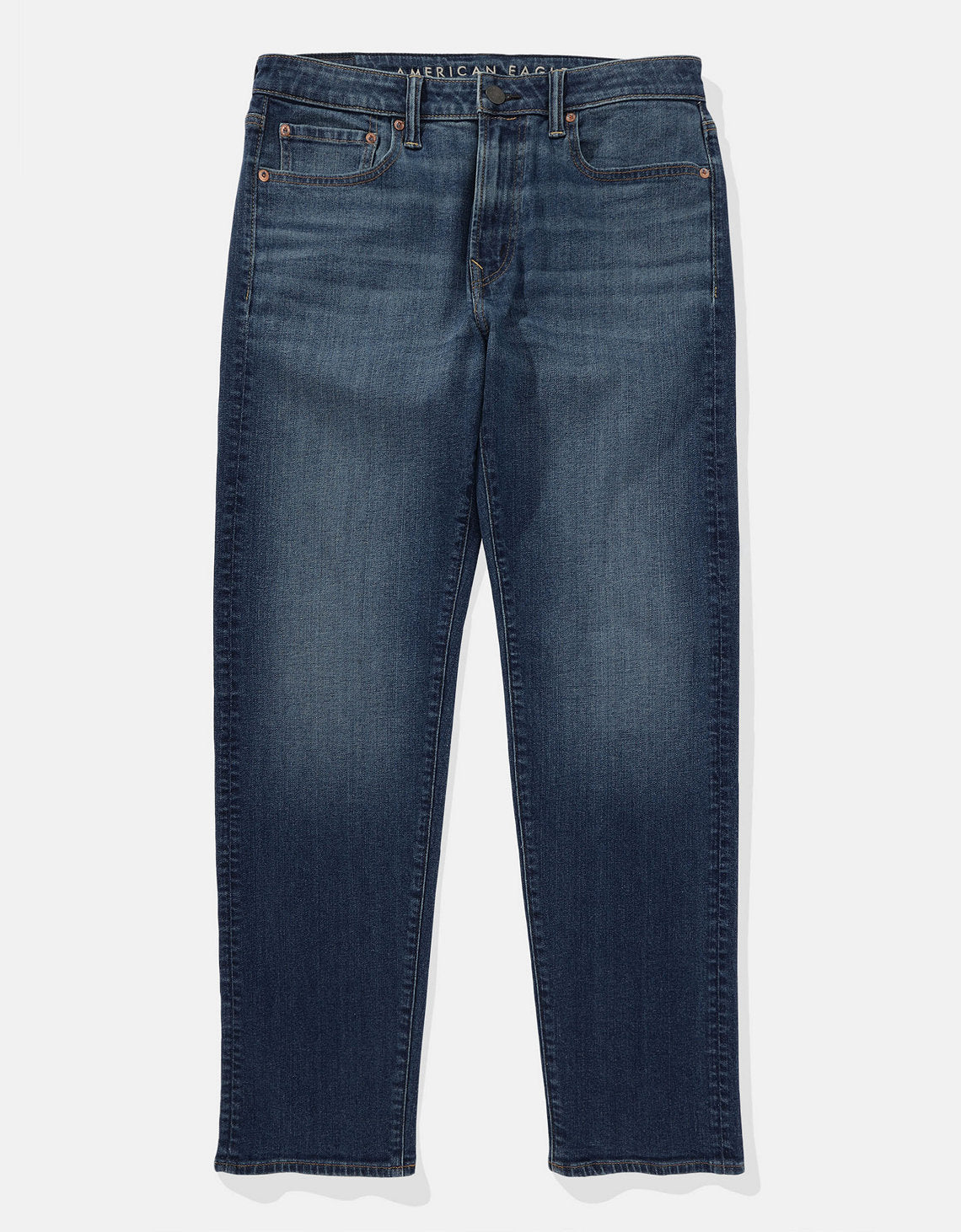 Jean straight bota recta de hombre AE - Azul 0111_7048_334_f