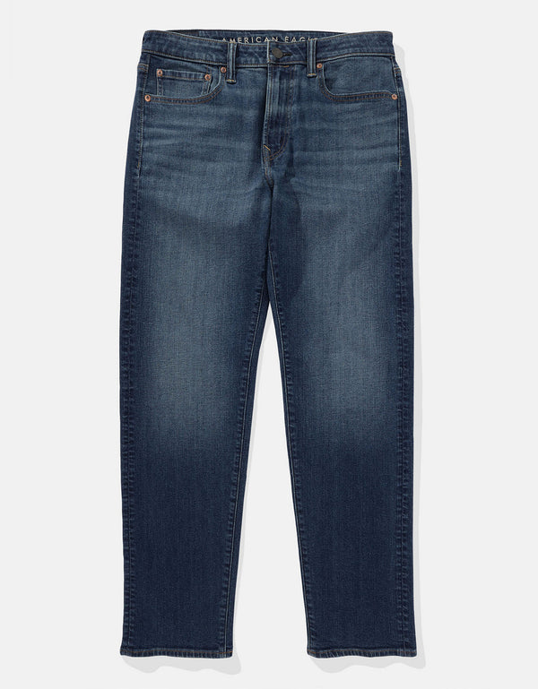 Jean straight bota recta de hombre AE - Azul