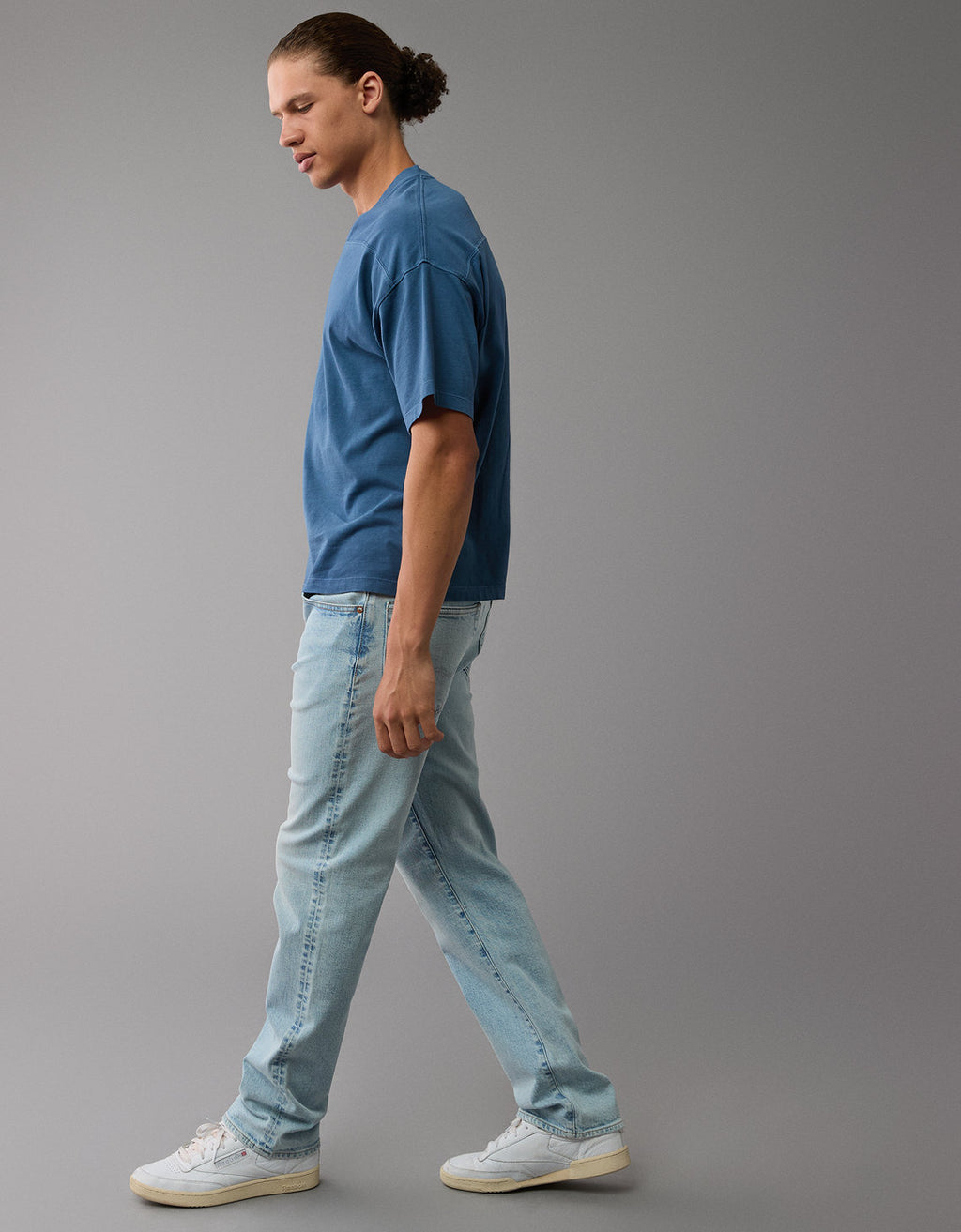 Jean Straight relajado Ae - Azul 0112_6839_929_os