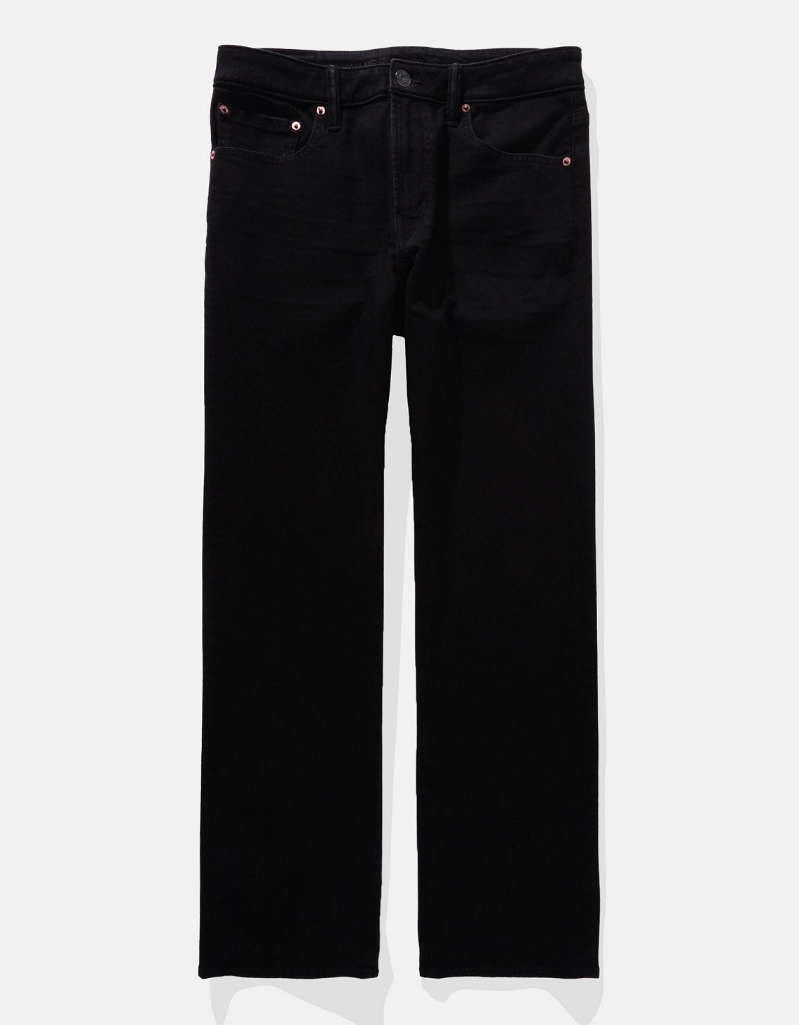Jean Straight relajado Ae - Negro 0112_7010_001_f