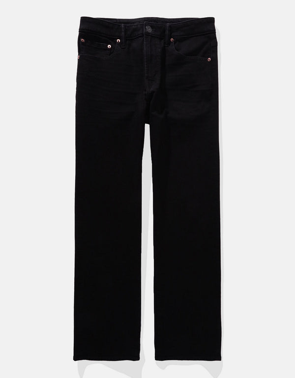 Jean Straight relajado Ae - Negro