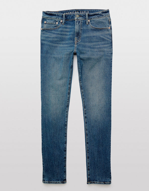Jean Skinny Athletic con Stretch Hombre AE - Generico