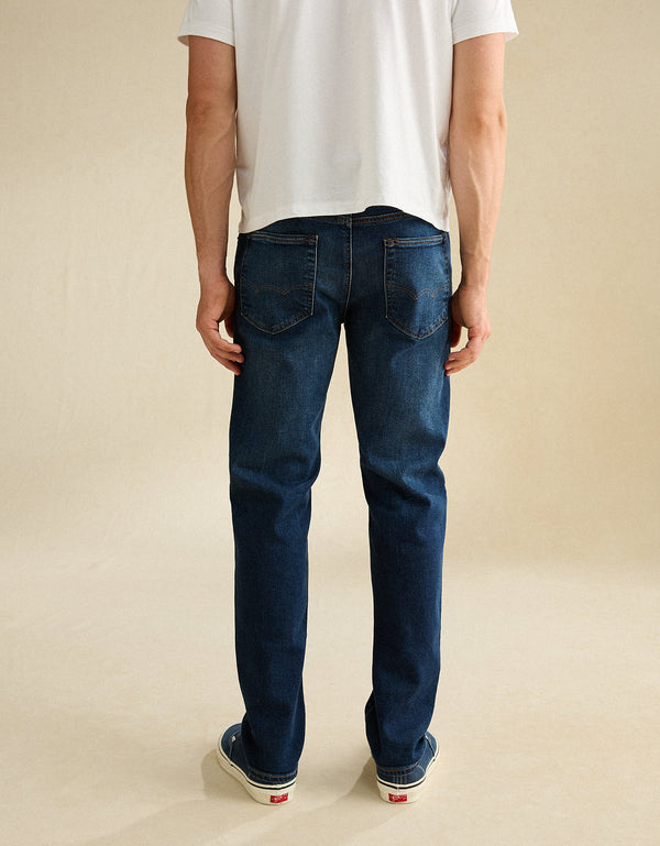 Jean Ae  Slim Straight - Azul