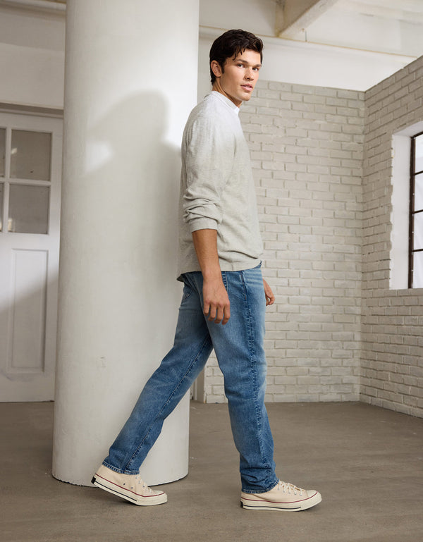 Jean Slim Straight - Azul