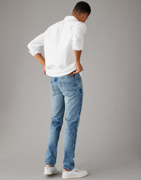 Jean Slim Straight - Azul
