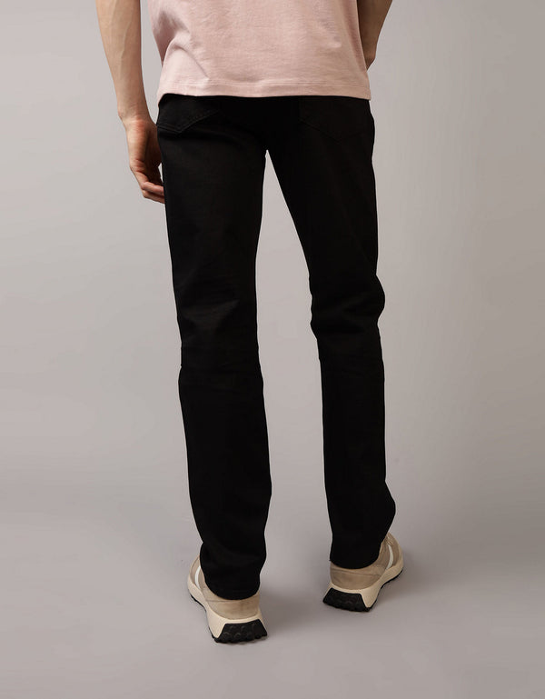 Jean Slim corte recto Hombre AE - Negro