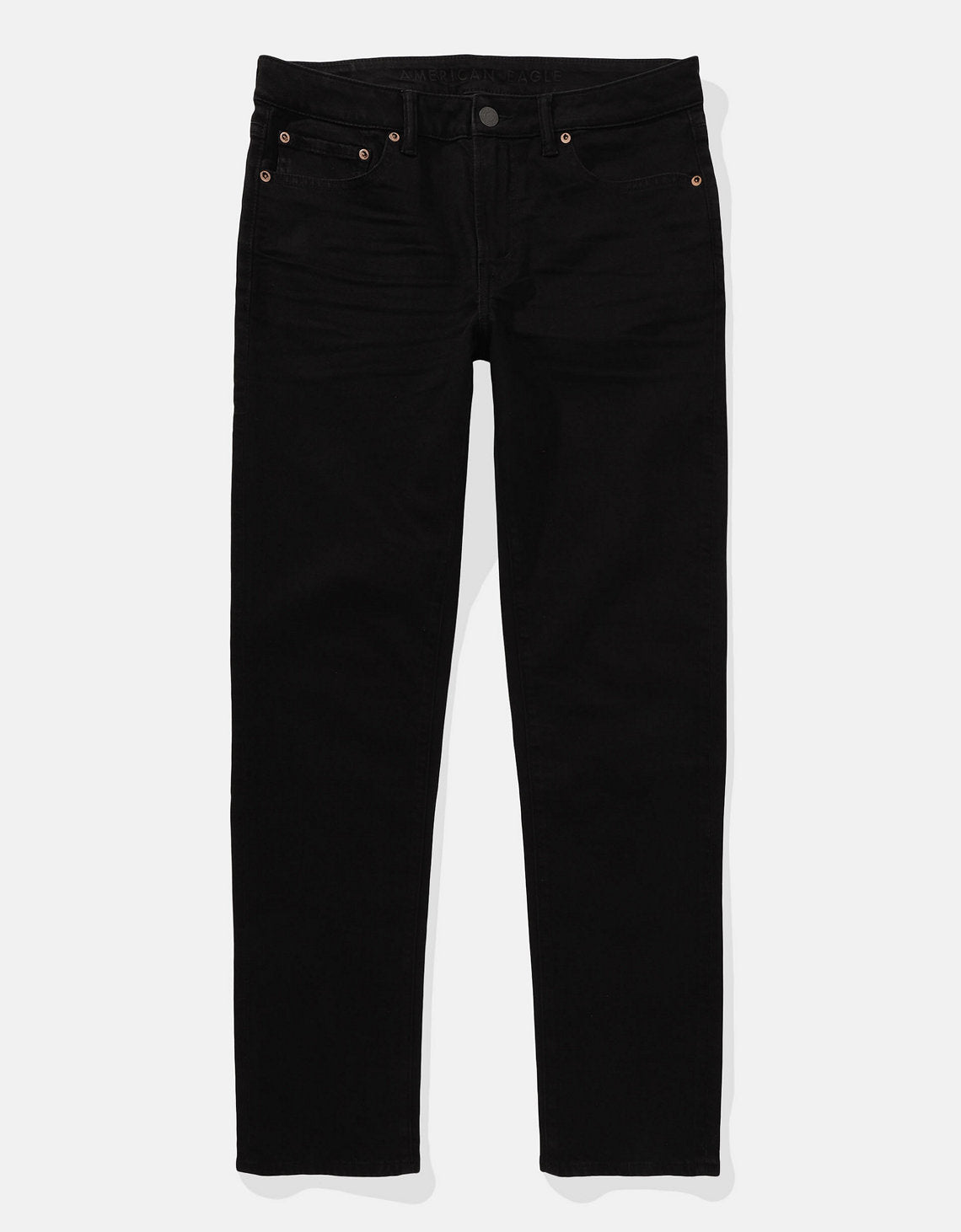 Jean Slim corte recto Hombre AE - Negro 0116_7011_055_f