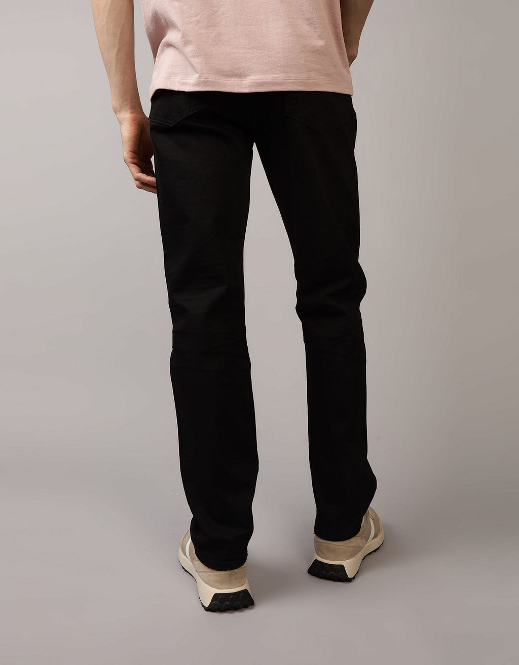 Jean Slim corte recto Hombre AE - Negro 0116_7011_055_ob