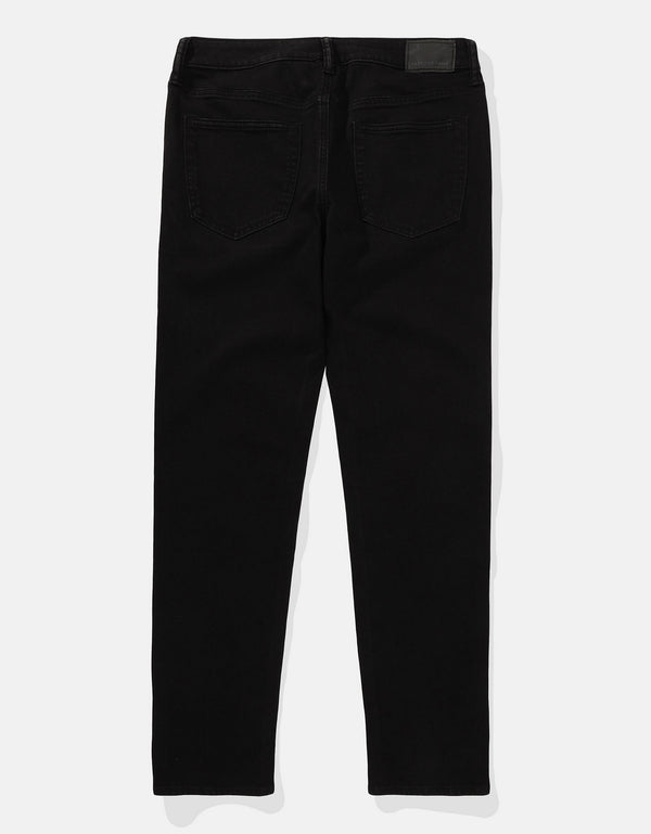 Jean Slim Straight con Stretch Hombre AE - Negro