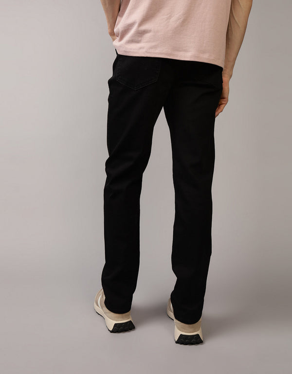 Jean Slim Straight con Stretch Hombre AE - Negro