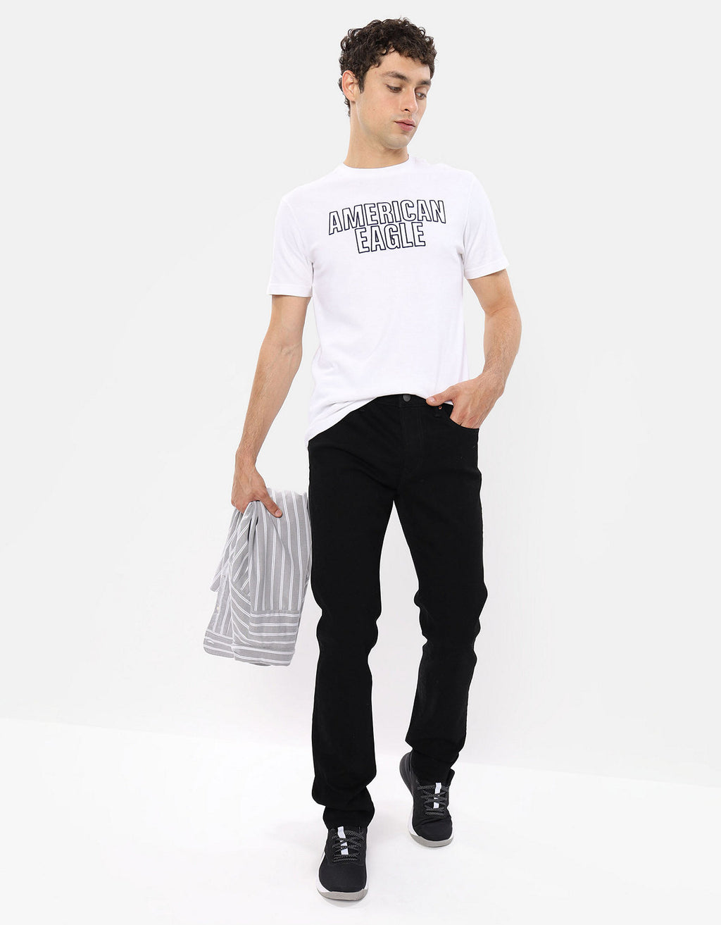 Jean Slim para Hombre - Negro 0117_6611_001_of