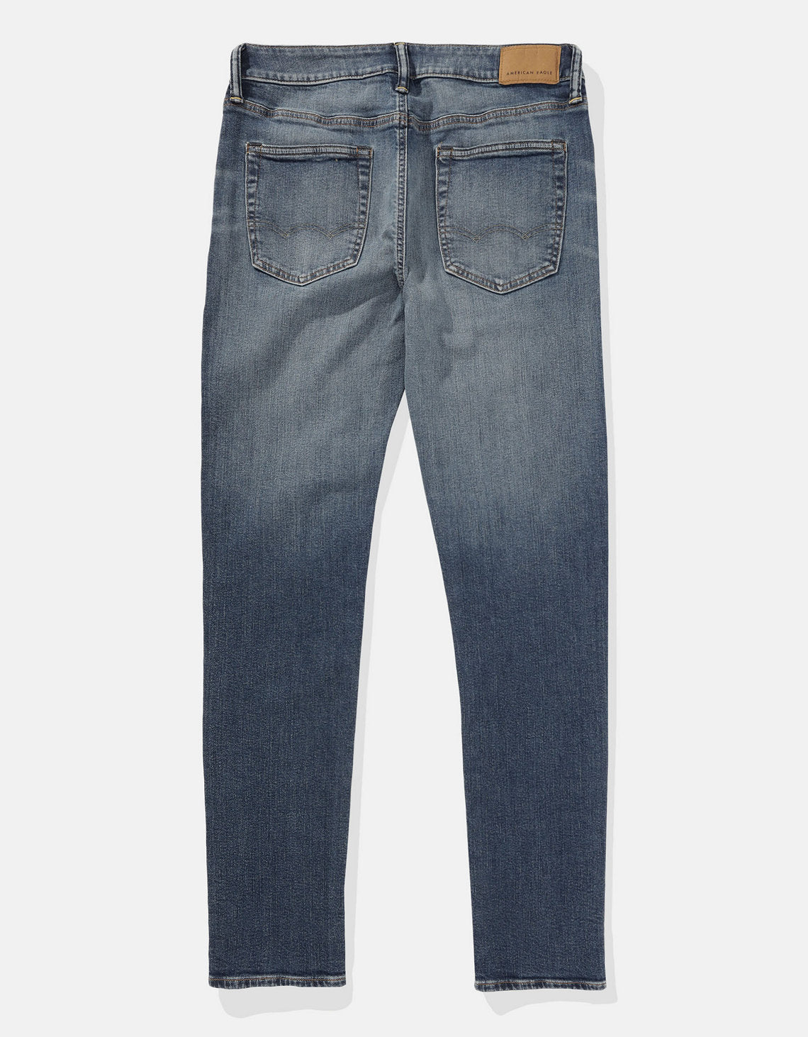 Jean Slim con Desgaste Hombre AE - Azul 0117_6821_857_b