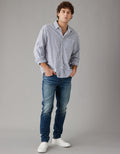 Jean AE Temp Tech Athletic fit - Azul 0118_6730_334_of