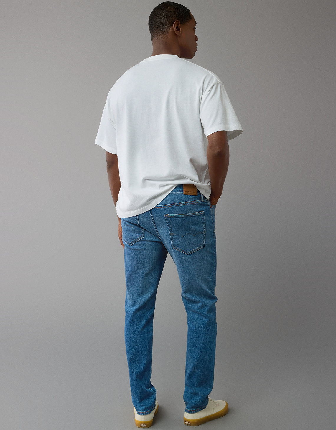 Jean AE Athletic de hombre - Azul 0118_6946_857_ob
