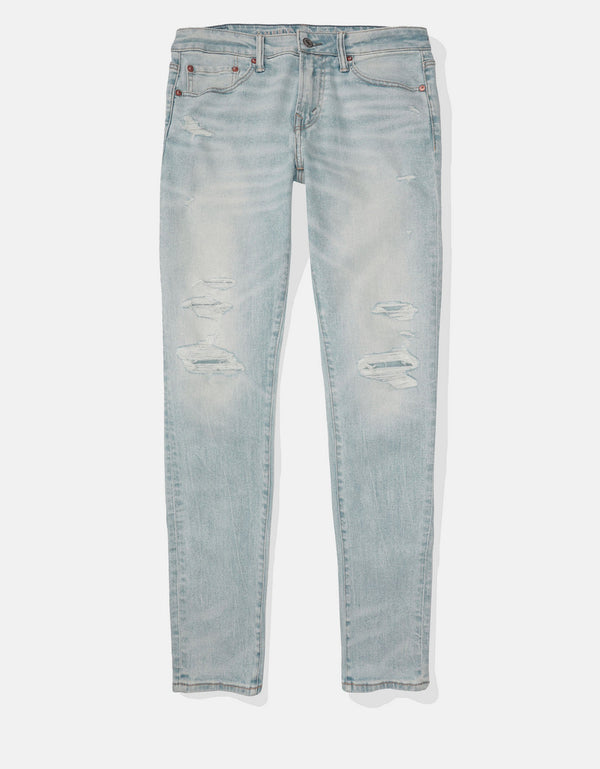 Jean Skinny con parches Hombre AE - Generico