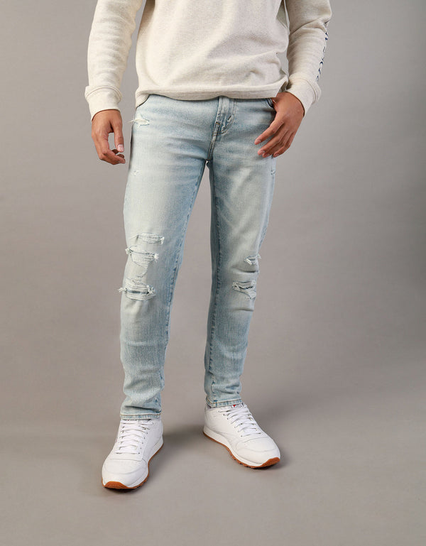 Jean Skinny con parches Hombre AE - Generico