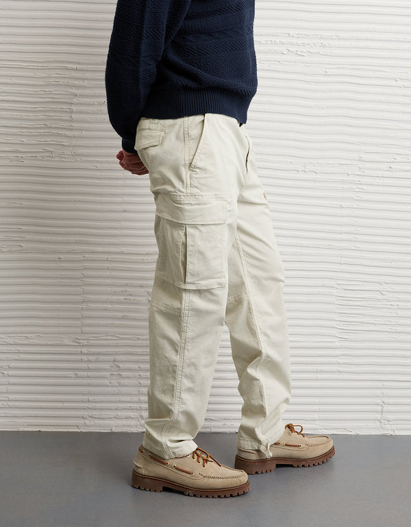 Pantalón Tipo Cargo Hombre AE - Blanco