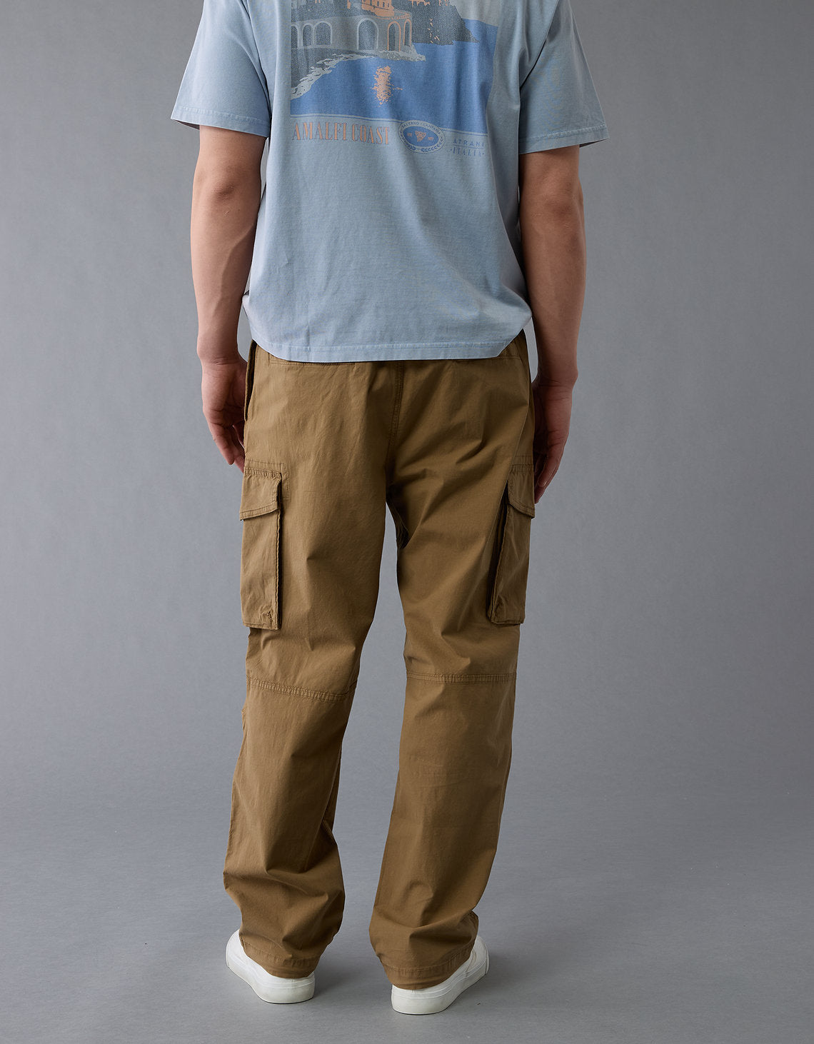 Pantalón Cargo Flex Holgado para Hombre - Caqui 0123_5057_238_ob