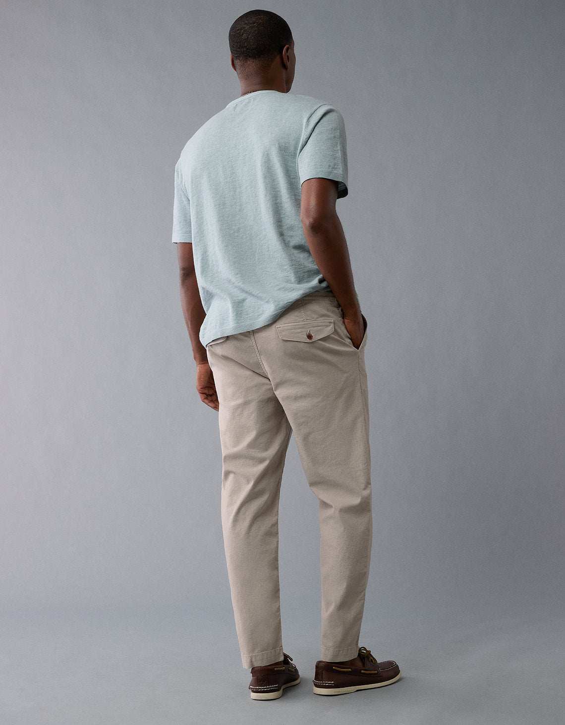 Pantalón ajustado de hombre AE - Caqui 0127_5062_204_ob