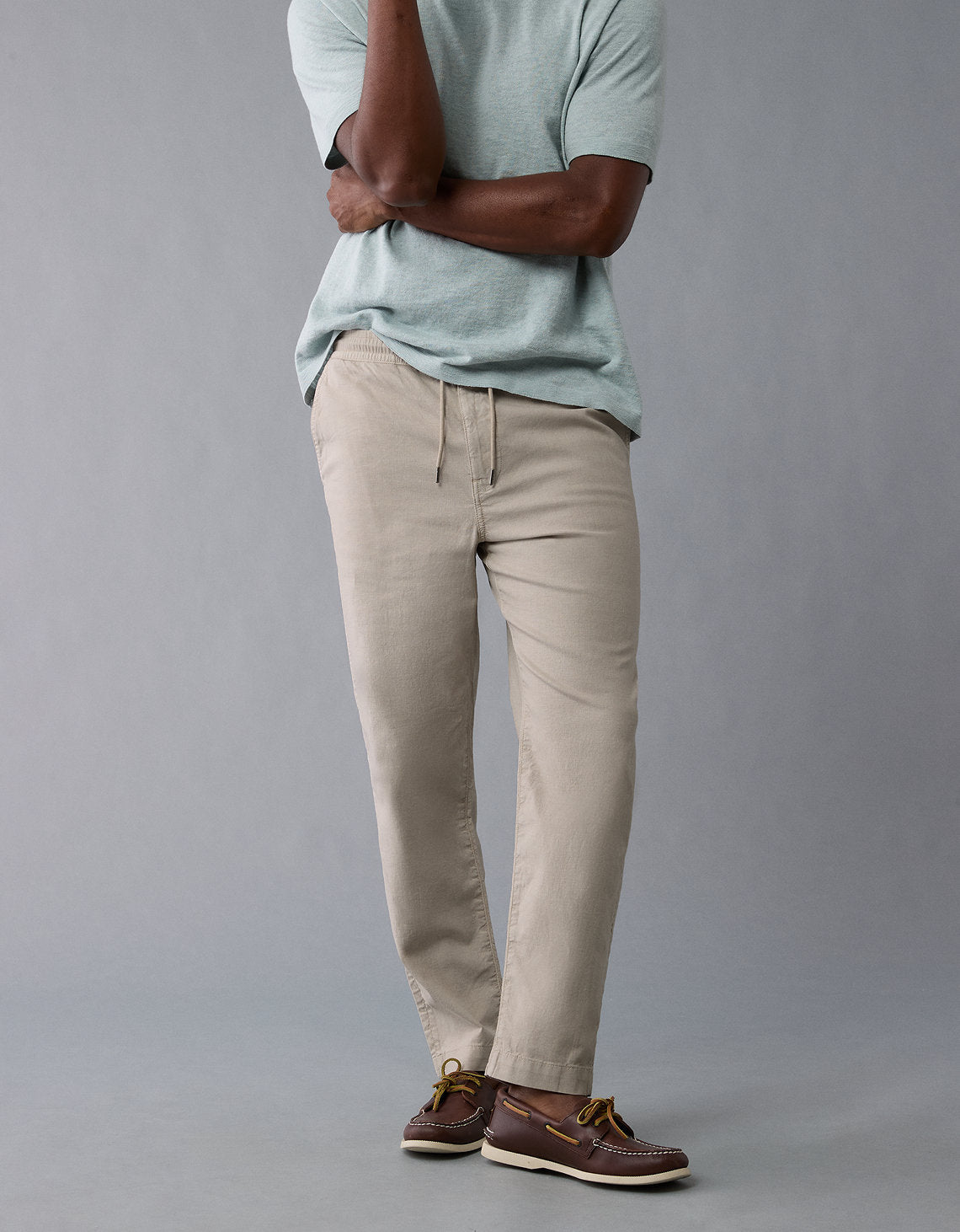 Pantalón ajustado de hombre AE - Caqui 0127_5062_204_os