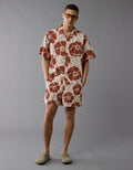 Short de baño con estampado de hombre AE - Rojo 0133_7888_620_of
