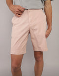 Bermuda Flex en Dril de 9 para Hombre - Naranja 0135_7880_823_of