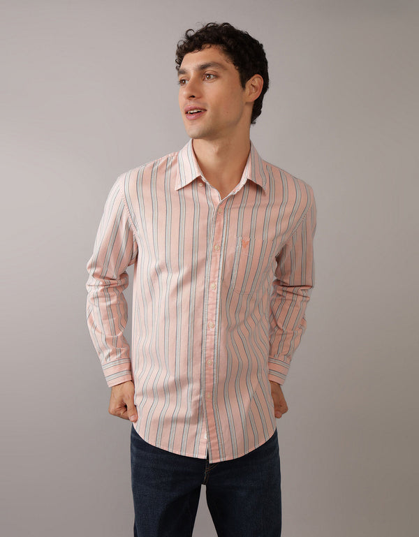 Camisa AE Slim fit Everyday - Naranja