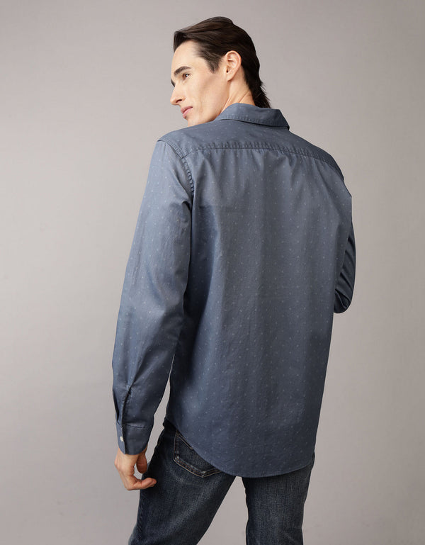 Camisa AE Slim fit Everyday - Azul