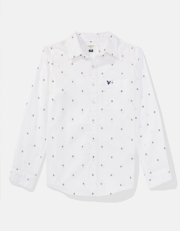 Camisa AE Slim fit Everyday - Blanco