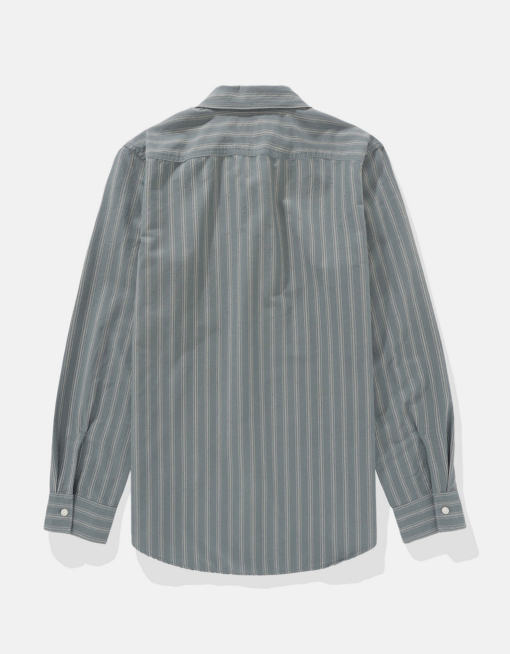 Camisa de Cuadros Manga Larga Hombre AE - Verde 0153_2642_300_b