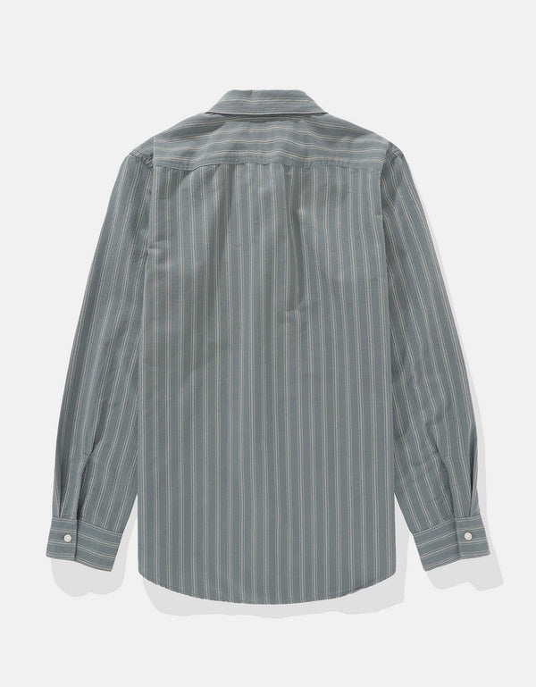Camisa de Cuadros Manga Larga Hombre AE - Verde