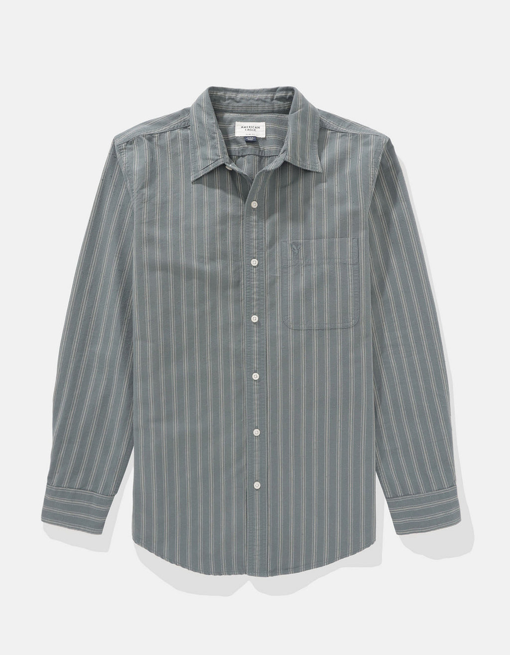 Camisa de Cuadros Manga Larga Hombre AE - Verde 0153_2642_300_f