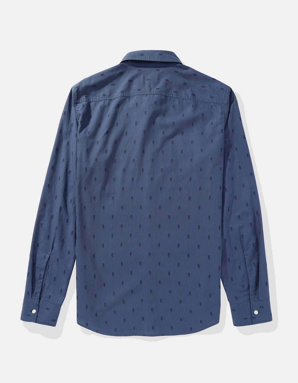 Camisa Oxford estampada Manga Larga Hombre AE - Azul 0153_2643_405_b