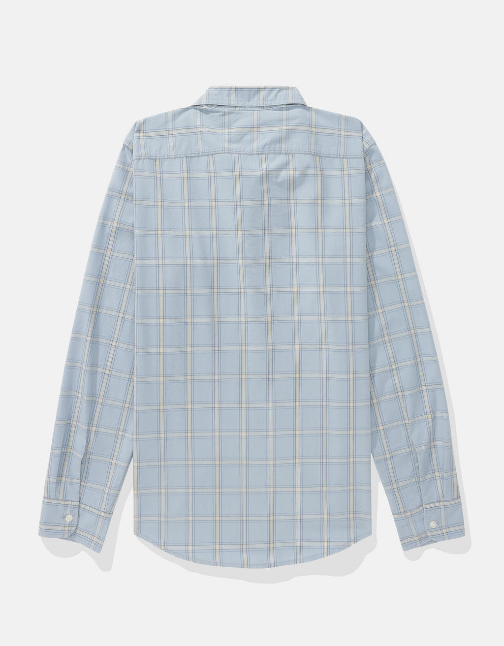 Camisa Everyday Slim Fit Manga Larga Ae - Azul 0153_2722_403_b