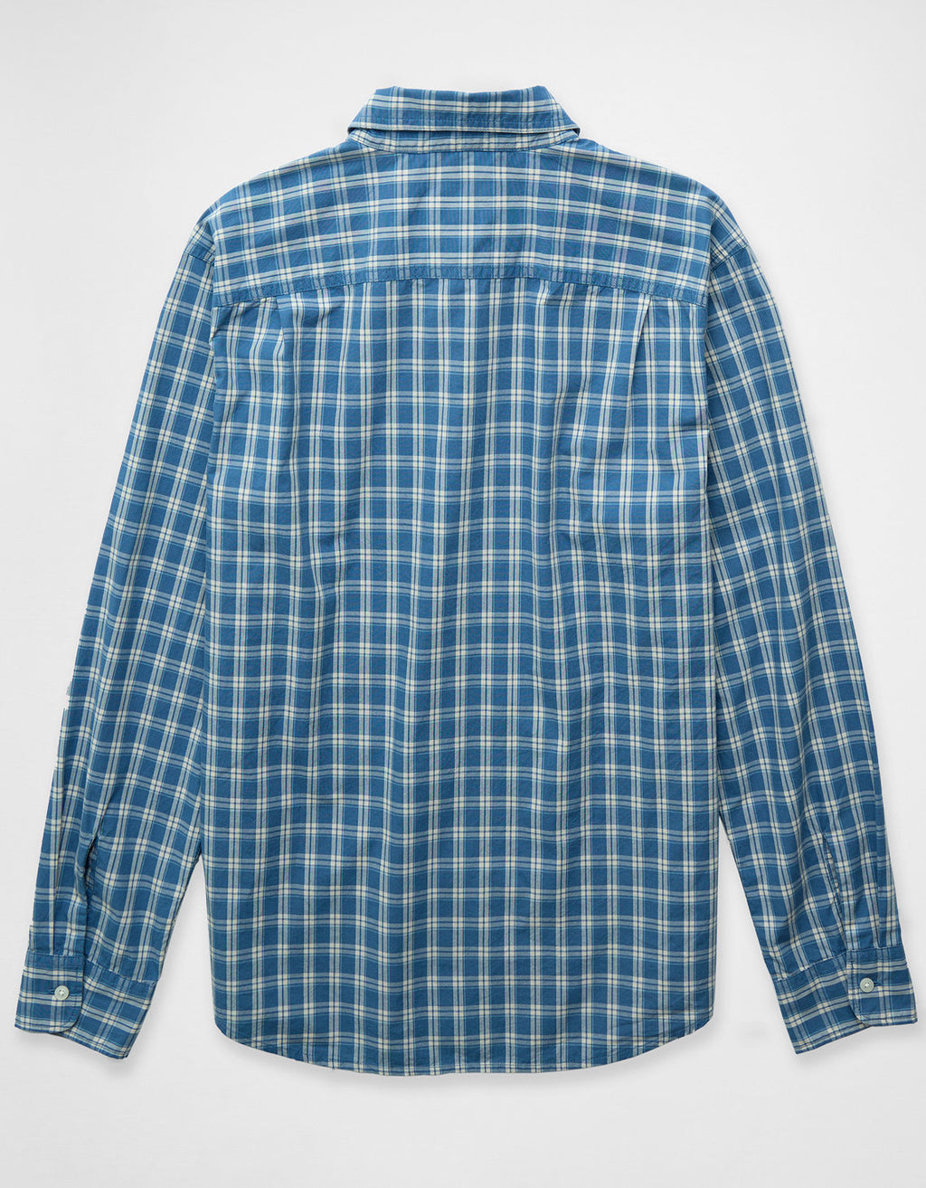 Camisa Everyday Slim Fit Manga Larga Ae - Azul 0153_2722_452_b