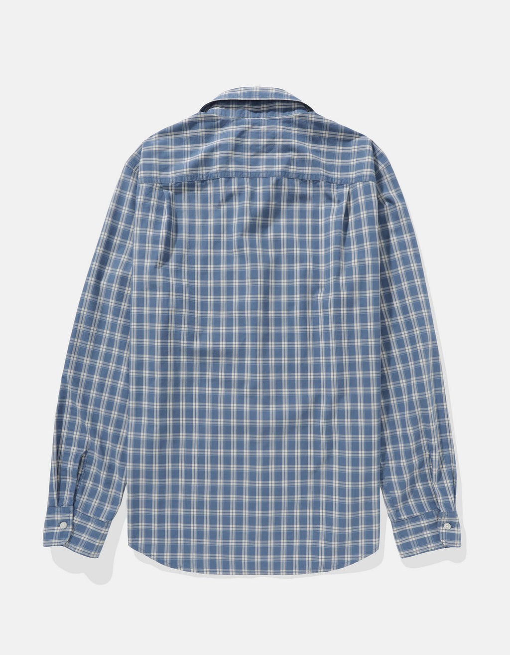 Camisa Everyday Slim Fit Manga Larga Ae - Azul 0153_2722_453_b
