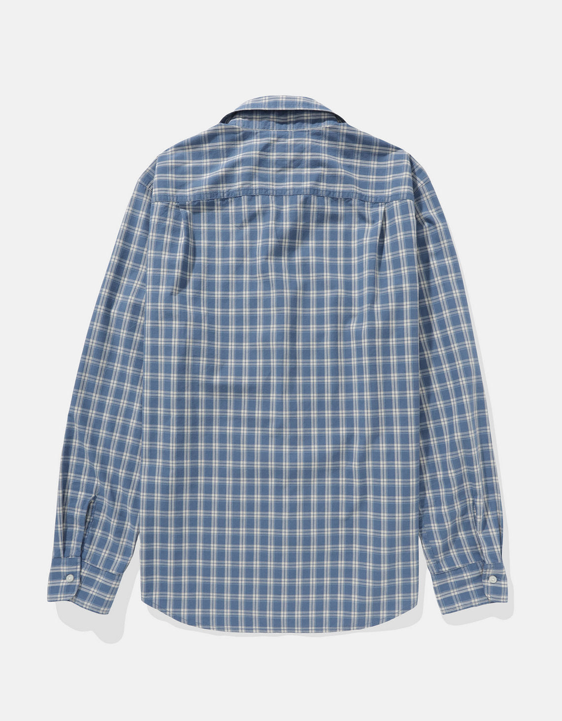 Camisa Everyday Slim Fit Manga Larga Ae - Azul 0153_2722_453_b