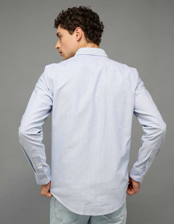 Camisa de Oxford Slim Fit Everyday Ae - Blanco