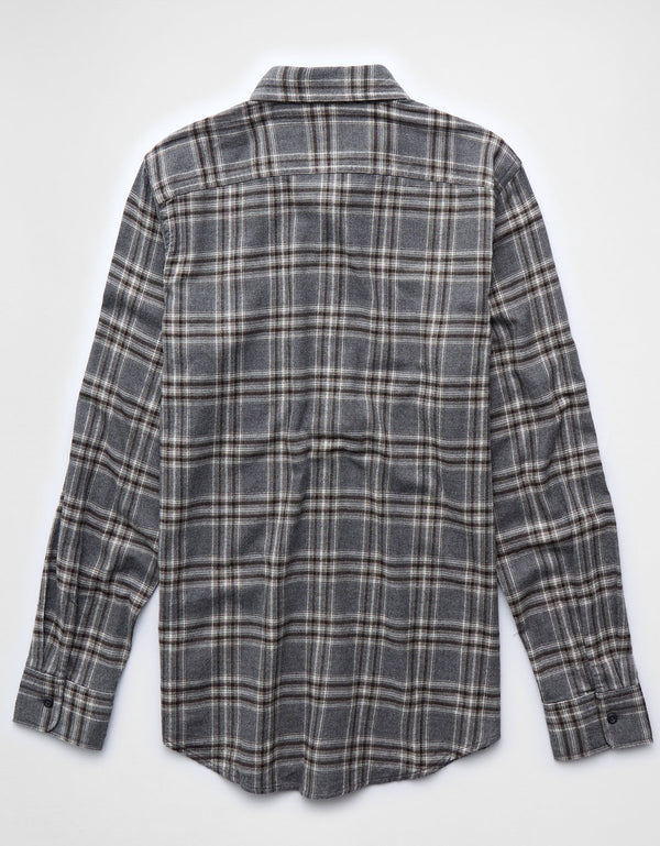 Camisa Slim Fit Everyday Ae - Gris