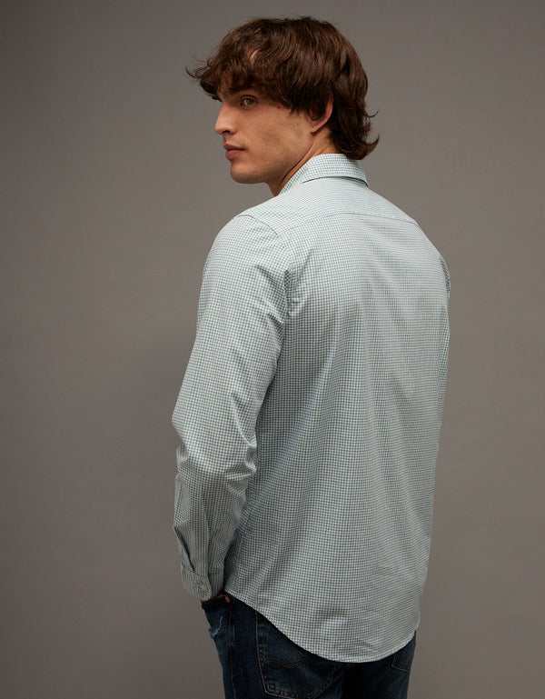Camisa de Oxford Abotonada Ae - Verde