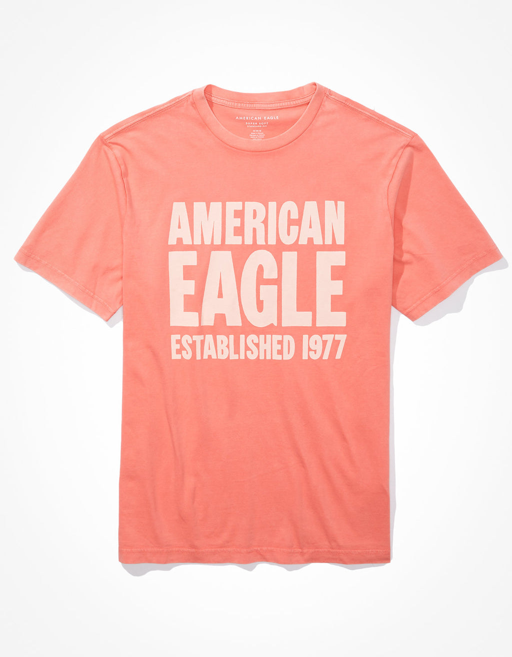 Polera AE Manga corta con gráfico en dip-dye - Rosa 0181_2913_199_f