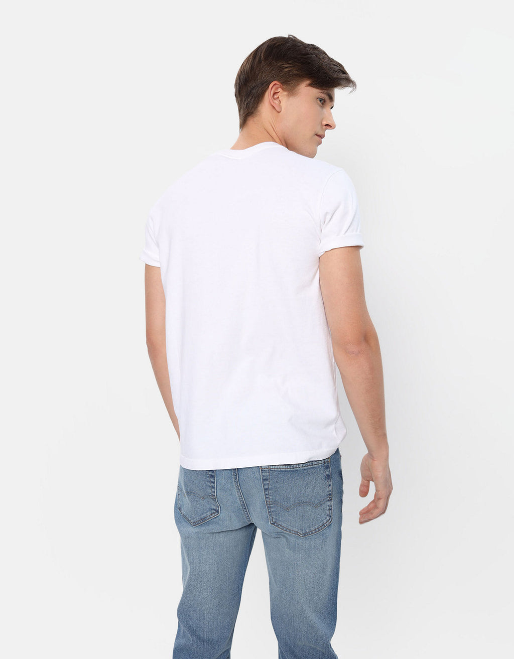 Polera AE Manga corta con gráfico en dip-dye - Blanco 0181_2920_100_ob